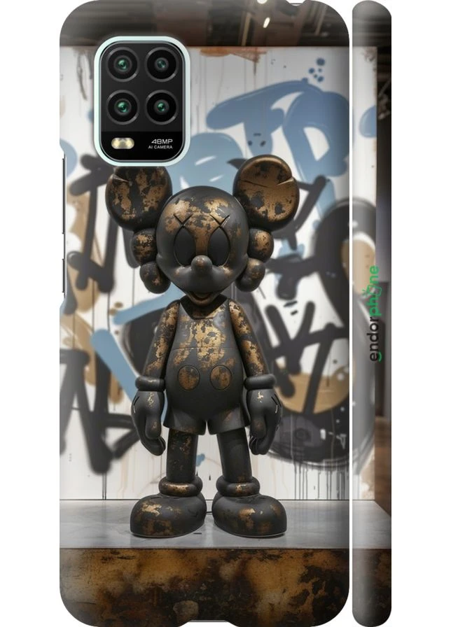 Чохол на Xiaomi Mi 10 Lite Bronze kaws v2 "6098m-1924-70447" Endorphone (387736516)