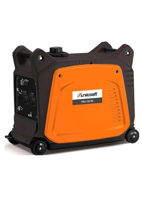 Генератор инверторный Бензиновый PG-I 35 SE, 2.8kW (3.1kW), однофазный, 220V, 50Hz, объем 7.5л Unicraft (370619541)