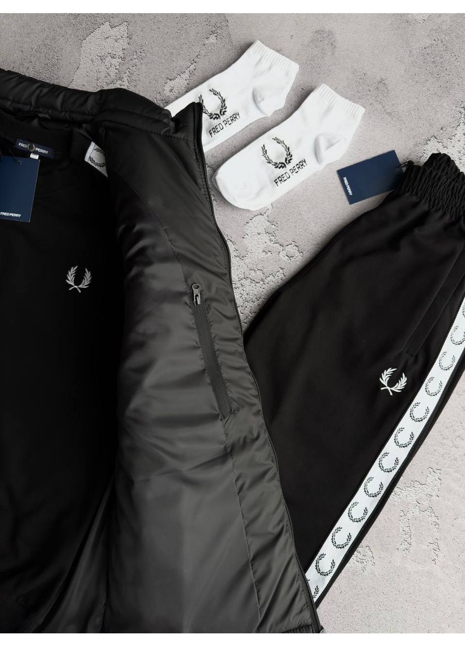 Набор Fred Perry: жилет-свитшот-штаны-2 пары носков в подарок! No Brand (359912764)
