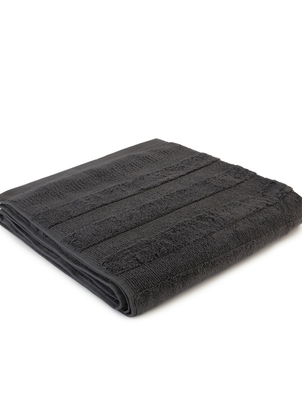 Рушник "Натхнення" 90x150 см MVM однотонний темно-сірий