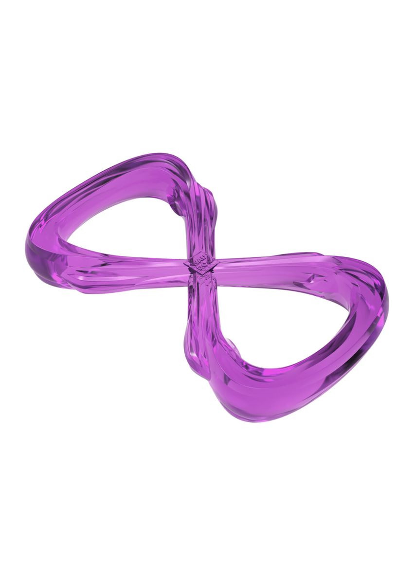 Игрушка для собак WAUDOG Fun Durable Восьмёрка, термопластичная резина, 200 мм, фиолетовый Collar (314465889)