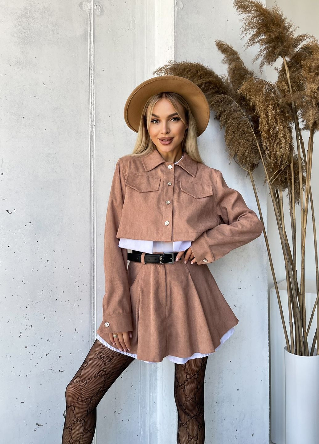 Костюм з міні-спідницею No Brand (312751663)