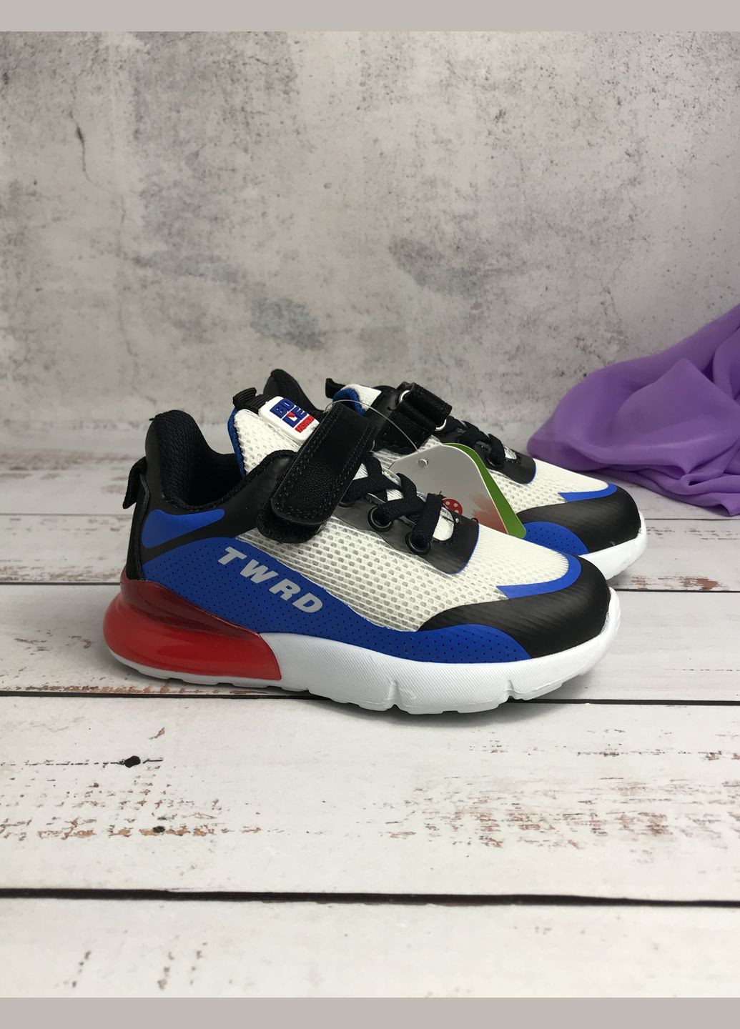 Цветные всесезон кроссовки детские для мальчика kimbo-o разноцветный (067) Kimboo