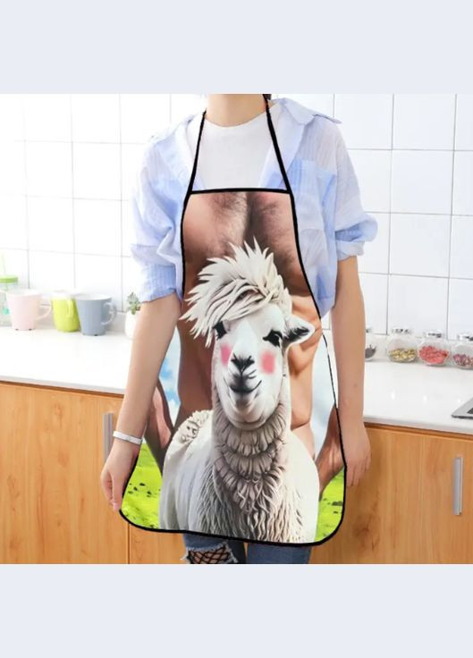 Фартук с голым торсом Ягненок 75 на 60 см разноцветный Jannet Фартух (317775653)