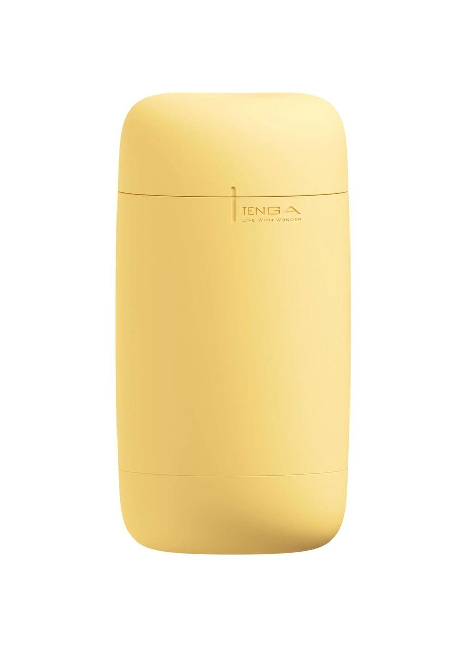 Мастурбатор PUFFY Custard Yellow, ультрам'який матеріал, багаторазовий, наскрізний Tenga (315048331)