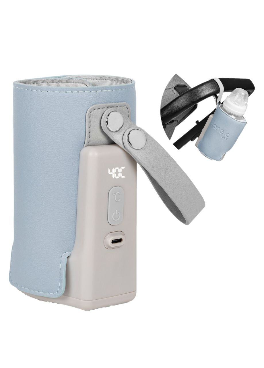 Підігрівач пляшечок Thermup Go Plus Blue Sky Портативний блакитний () Lionelo LOC-THERMUP GO PLUS BLUE SKY (328397232)