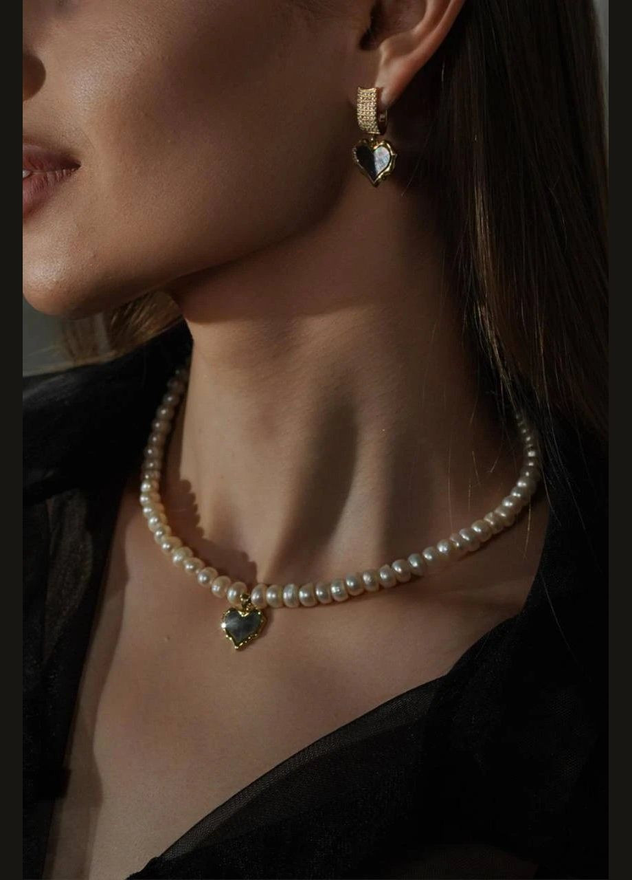 Кольє "Chrome Heartbeat" Le'Perle (312519751)