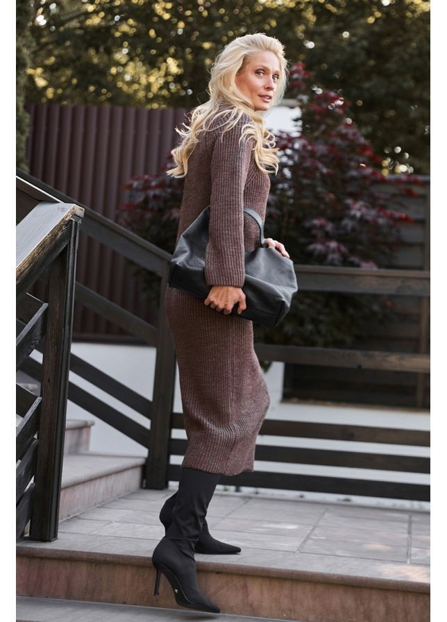 Бронзова сукня 2898 бронза Triko Bakh