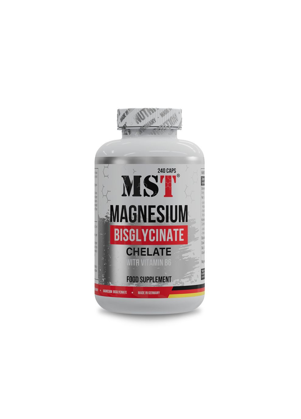 Магний бисглицинат хелат, Magnesium Bisglycinate Chelate 240 капсул, MST (329199294)