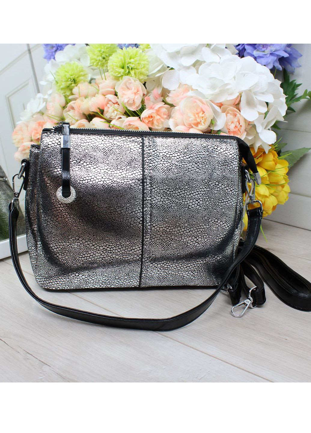 Сумка лазерка на 2 ручки Vishnya (360240389)