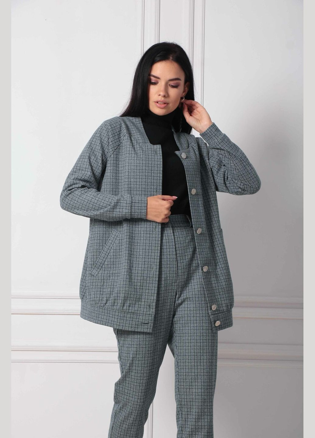 Бирюзовый женский пиджак ри мари чил бу 0122 RiMari - демисезонный