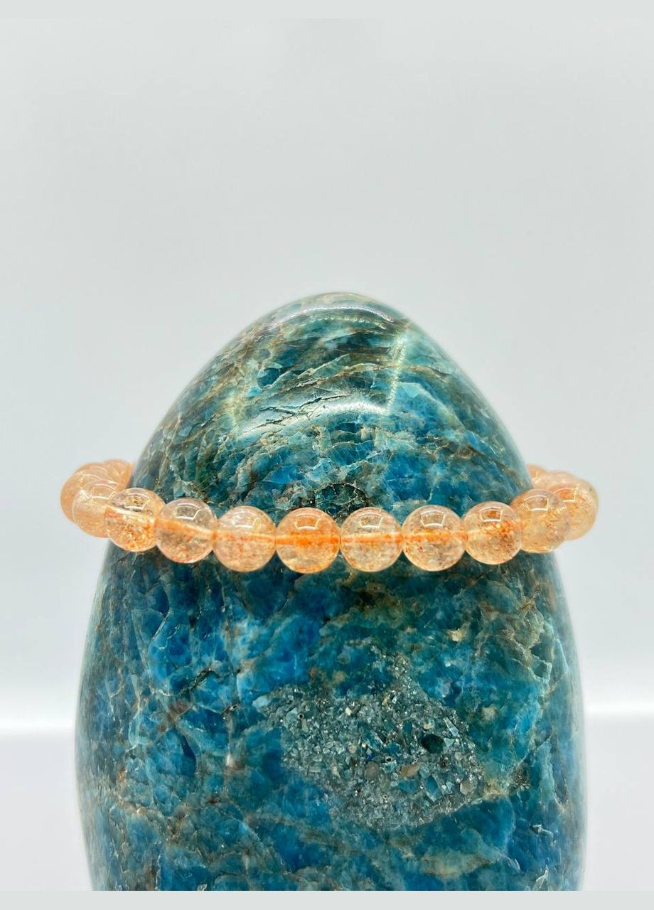 Браслет солнечный камень 7.5 мм 19 см No Brand (301027625)