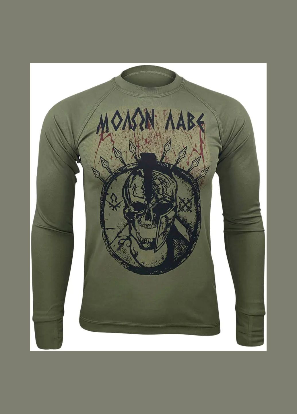Оливкова реглан kramatan olon labe tactical design olive No Brand