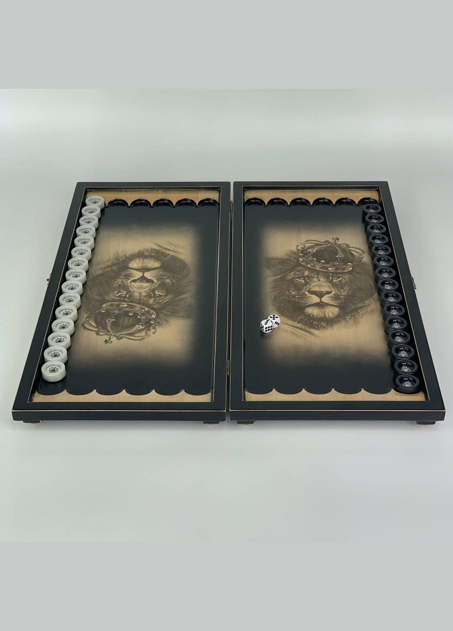 Оригінальні дерев'яні нарди, 50×23 см, 193001 Кавун Нарди (335212018)