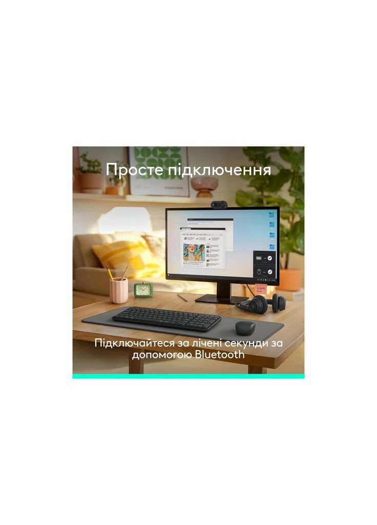 Комплект MK250 Bluetooth/Wireles UA Graphite (m468017) Logitech MK250 Bluetooth UA Graphite (369028927)