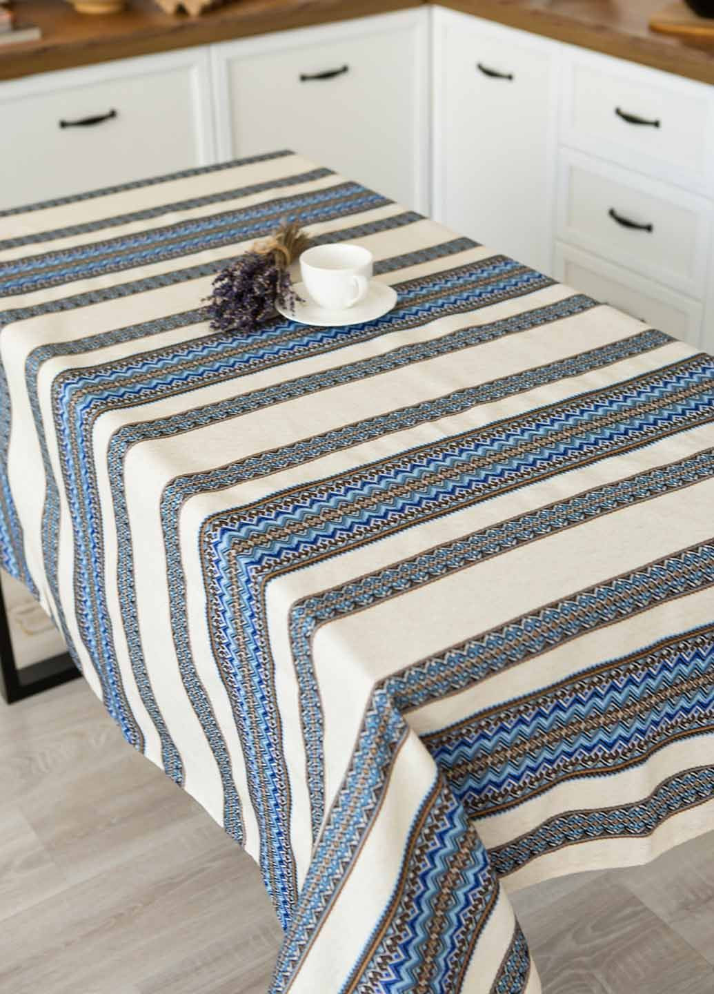 Скатертина вишита з українським орнаментом 2.2м х 1.5м (рнд111622) Homedec - (297082873)