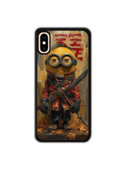 Чехол для Apple Iphone XS MAX Миньон Черный No Brand (302084475)