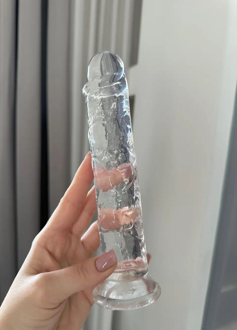 Силіконовий фаллоімітатор на присосці, розмір XL No Brand (316704646)