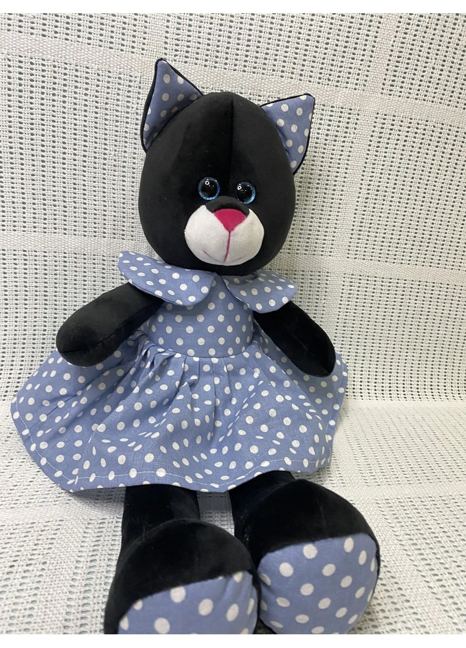 Мягкая игрушка котик в платье No Brand (387831550)