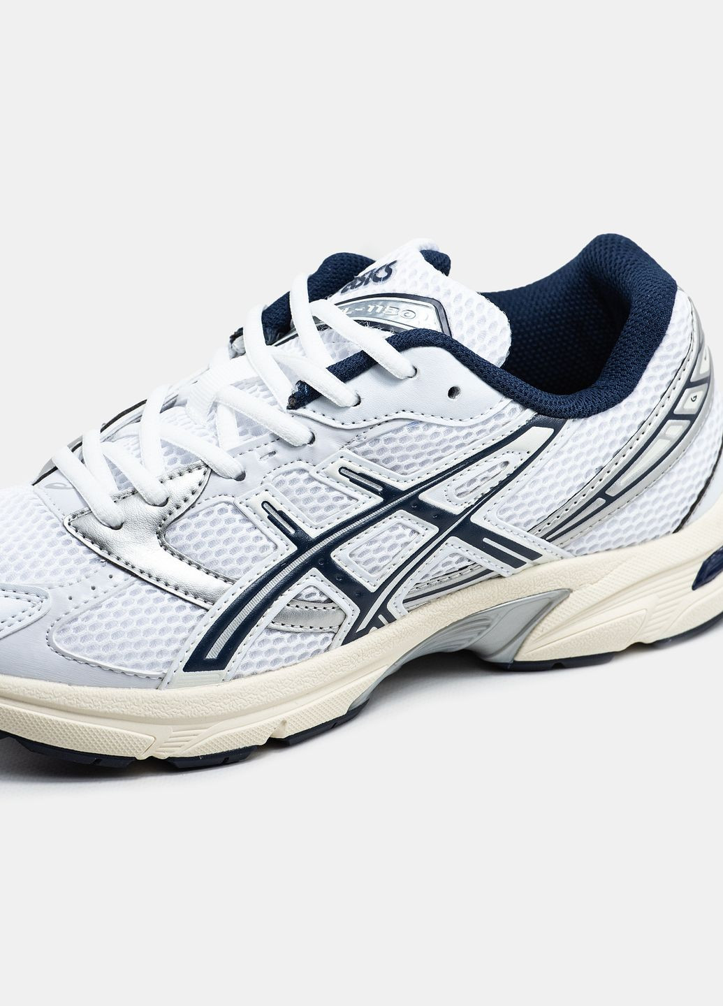 Кроссовки женские и мужские Asics Gel-1130 white | Асикс Гель-1130 белые No Brand белые демисезоны (315761826)