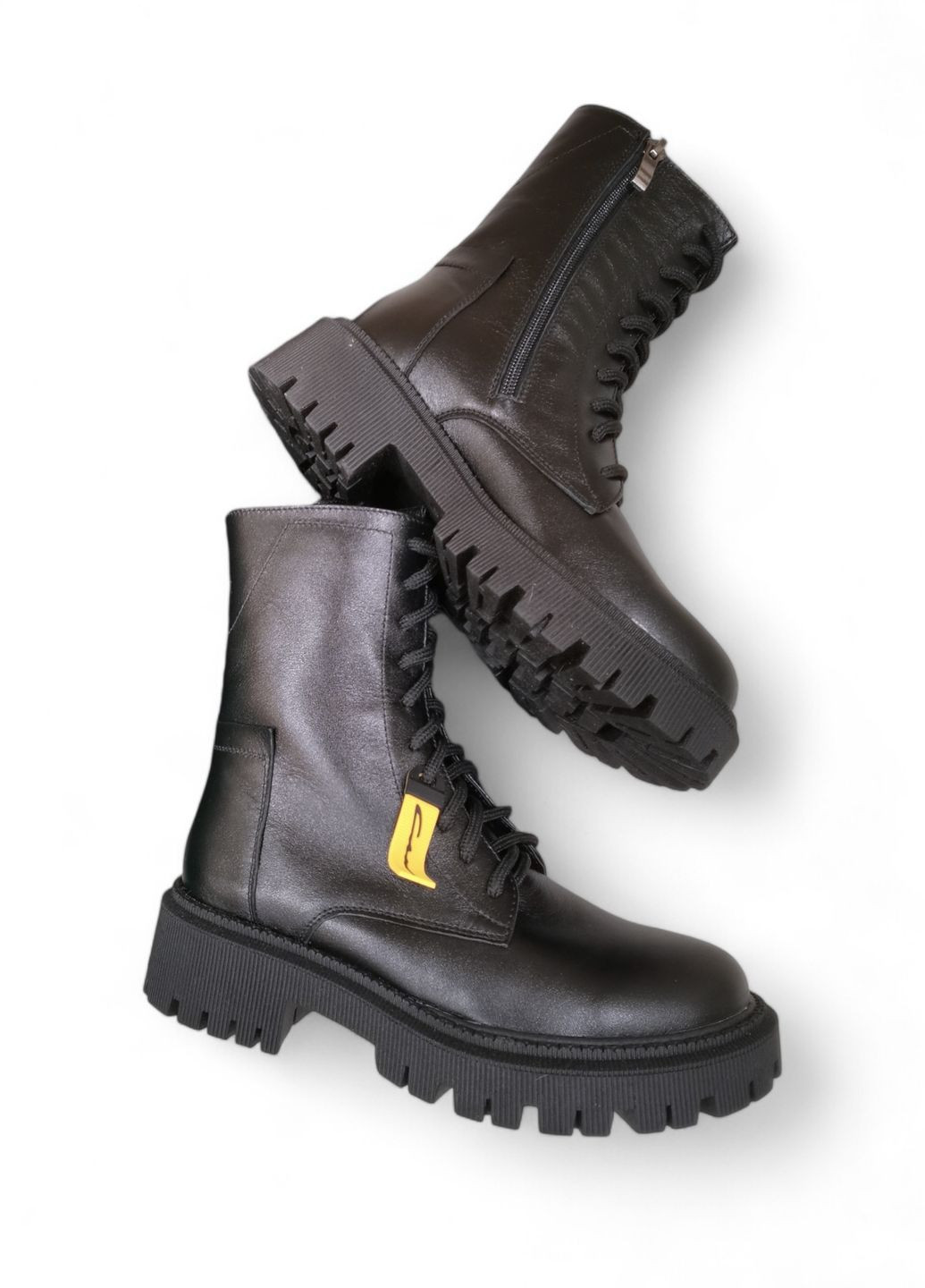 Жіночі черевики шкіряні демісезонні (берци) PRIME Берци (301536691)