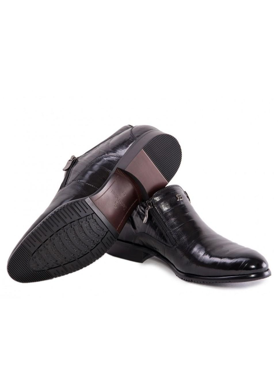 Черные зимние ботинки 7154036 39 цвет черный Carlo Delari