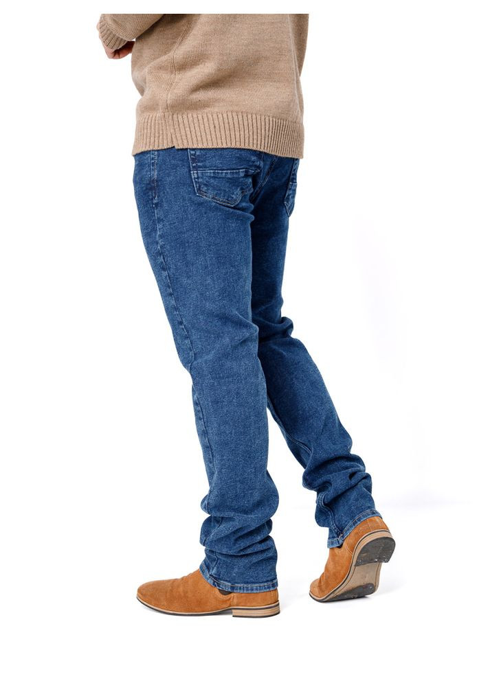 Чоловічі джинси, утеплені, регуляр колір синій ЦБ-00233105 Redman (282925537)