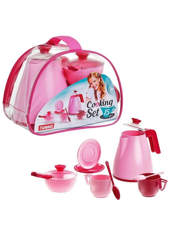Игровой набор посуды Cooking Set 71733, 15 предметов Юніка (395303577)