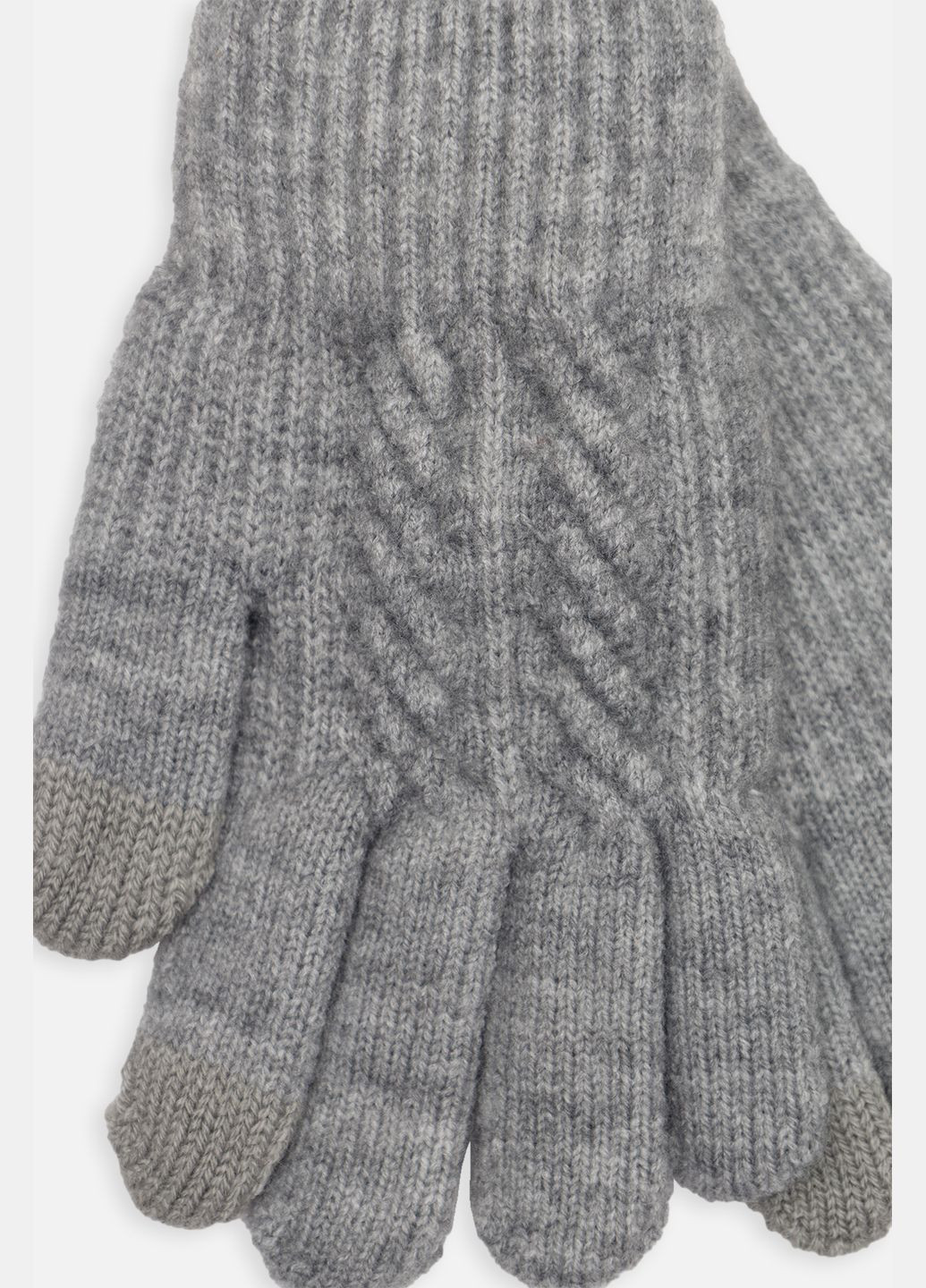 Рукавички для дівчинки колір сірий ЦБ-00259851 Корона (306831521)