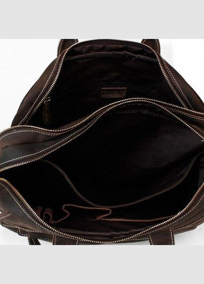 Сумка мужская через плечо кожаная портфель для документов А4 планшет в дорогу для телефона Коричневый 34370 Vintage (331640765)