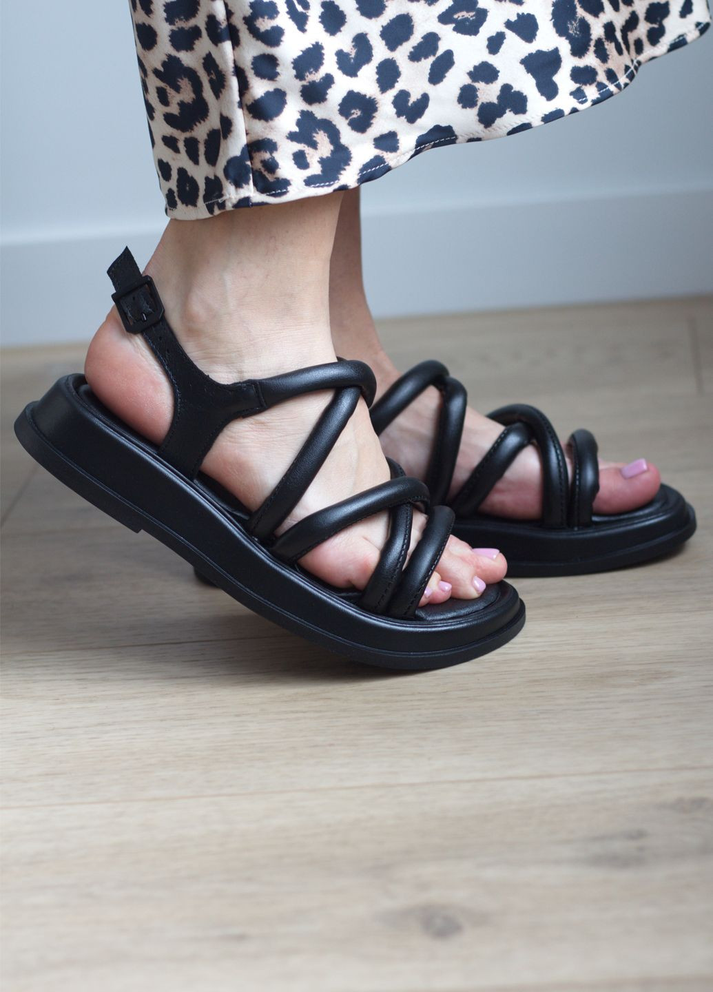 Сандалі жіночі чорні Zlett 2233 (333828275)