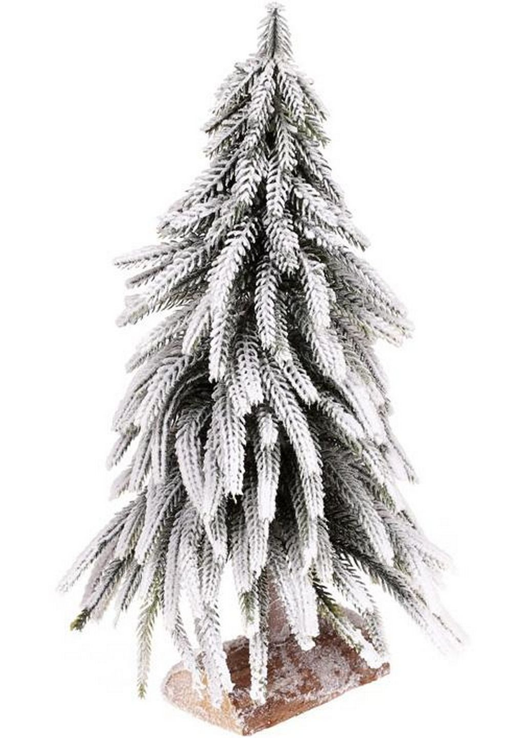 Декоративна ялинка "снігова", на дерев'яній підставці Bona (282585933)