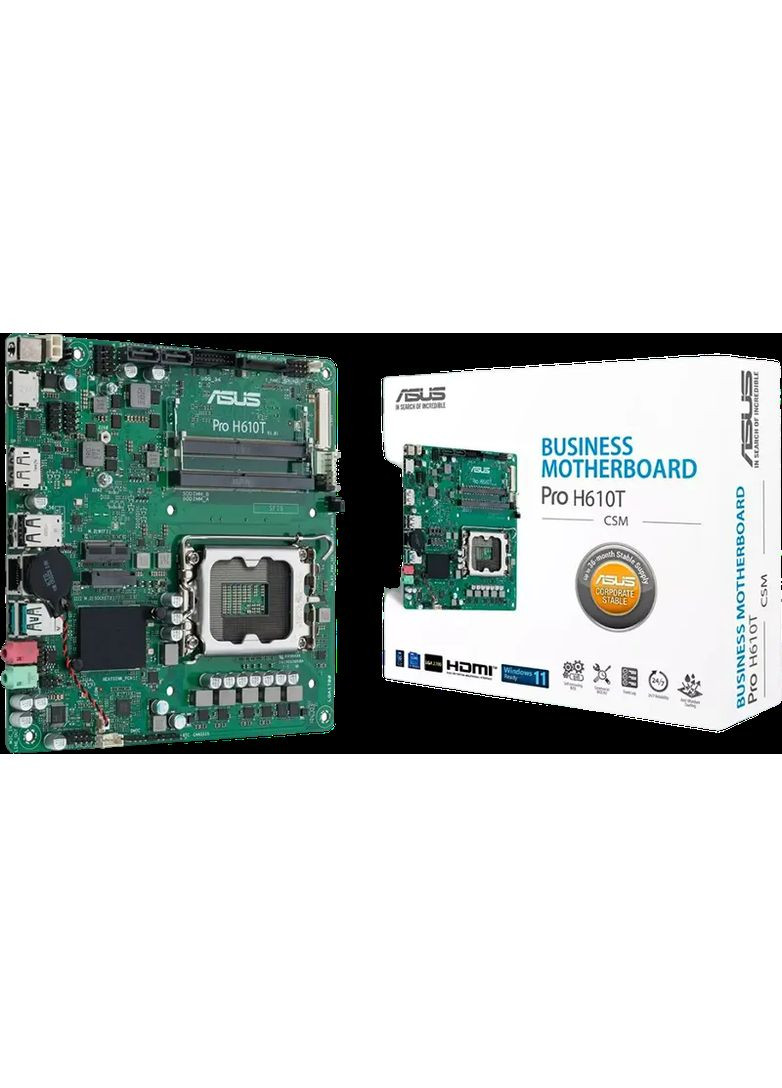 Материнская плата Pro H610T-CSM (90MB1G60-M0EAYC) Asus (373004511)