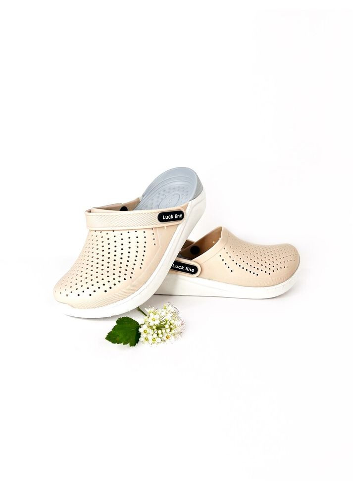 Бежевые сабо 31 г 19,3 см бежевый артикул ш213 Luck Line
