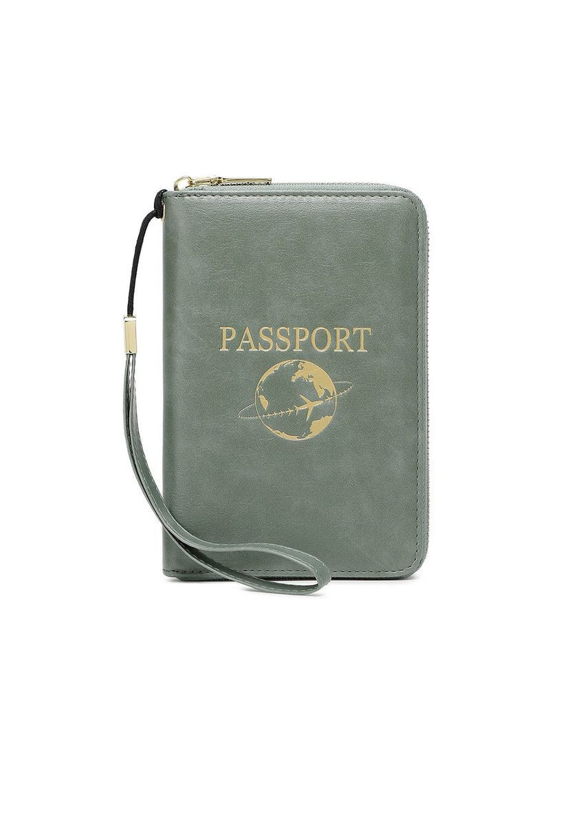 Гаманець з RFID захистом Елон GREEN No Brand (370286764)