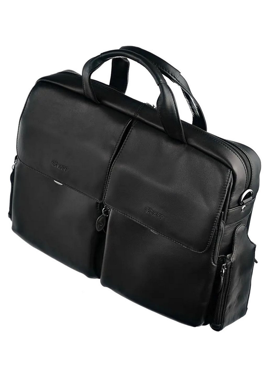 Чоловіча ділова сумка, портфель із натуральної шкіри. 40х29х10 см Sheff (289461075)