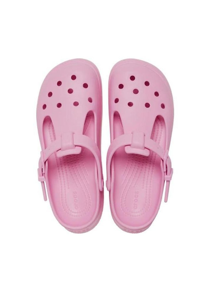 Сабо Classic Mary Jane, Pink Tweed, Crocs розовые всесезоны (386869158)