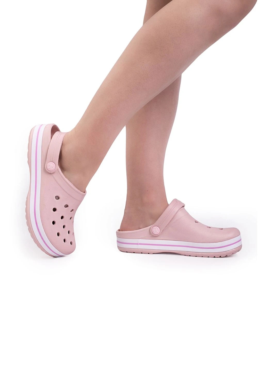 Крокси жіночі пудрові 351026 Fashion (392539220)