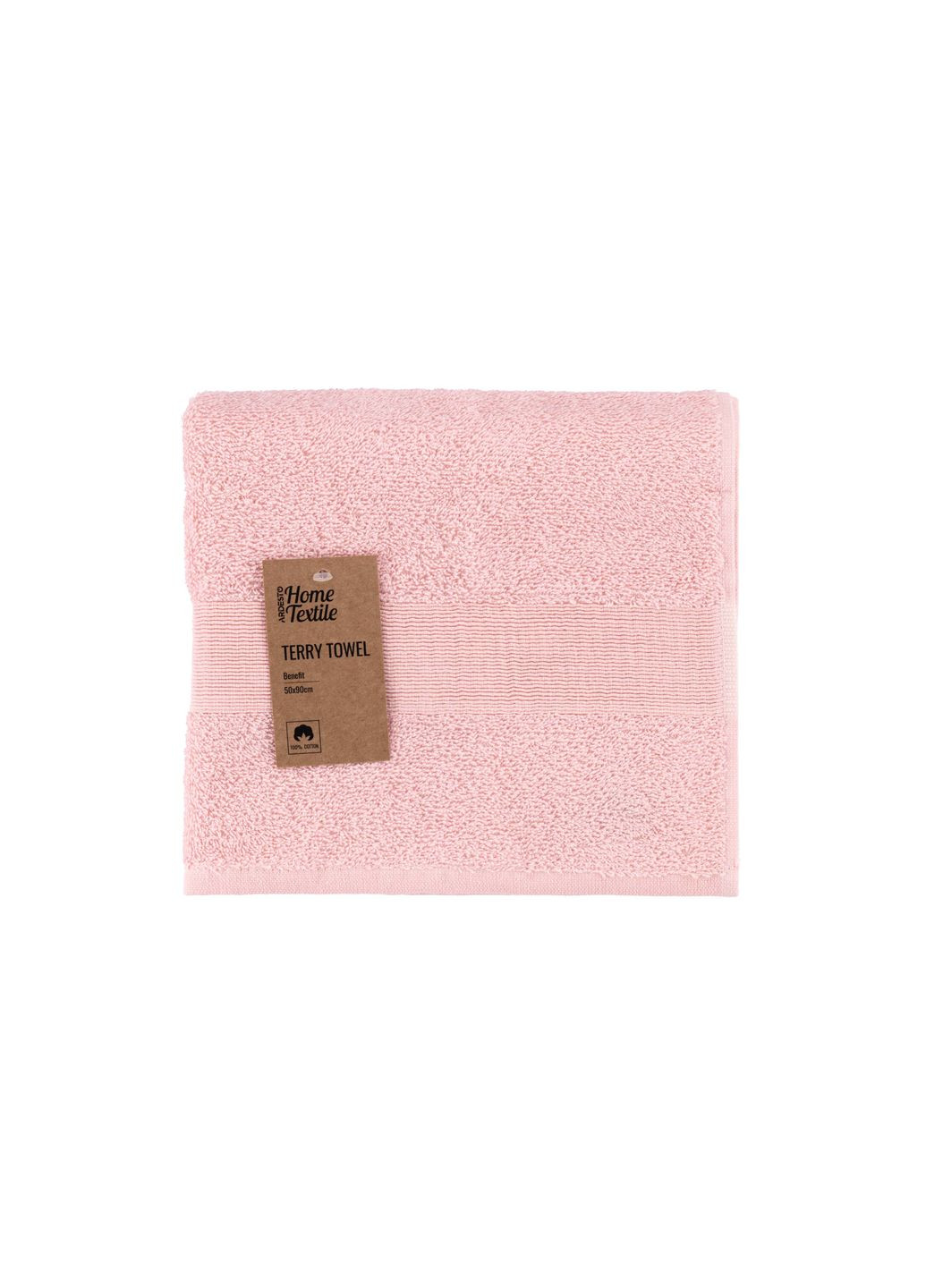 Ardesto рушник махровий benefit, 50х90см, 100% бавовна, рожевий art2450sc комбінований виробництво - Китай