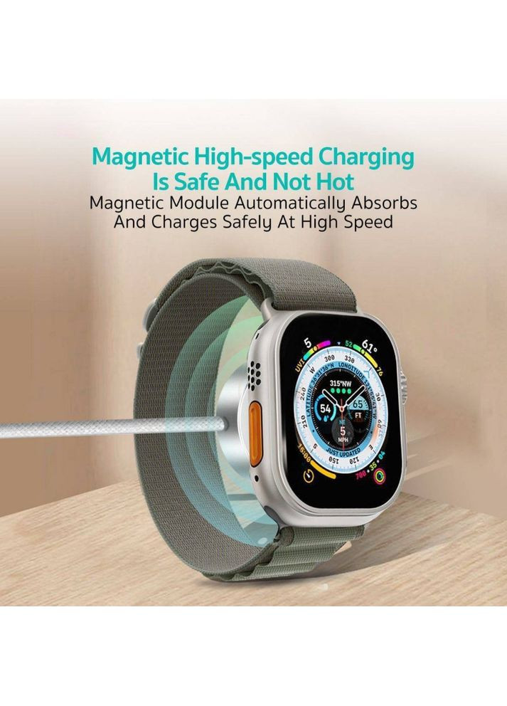 Зарядный кабель Magnetic High Speed Charger 1M (26001) для Apple Watch Coteetci (352506995)