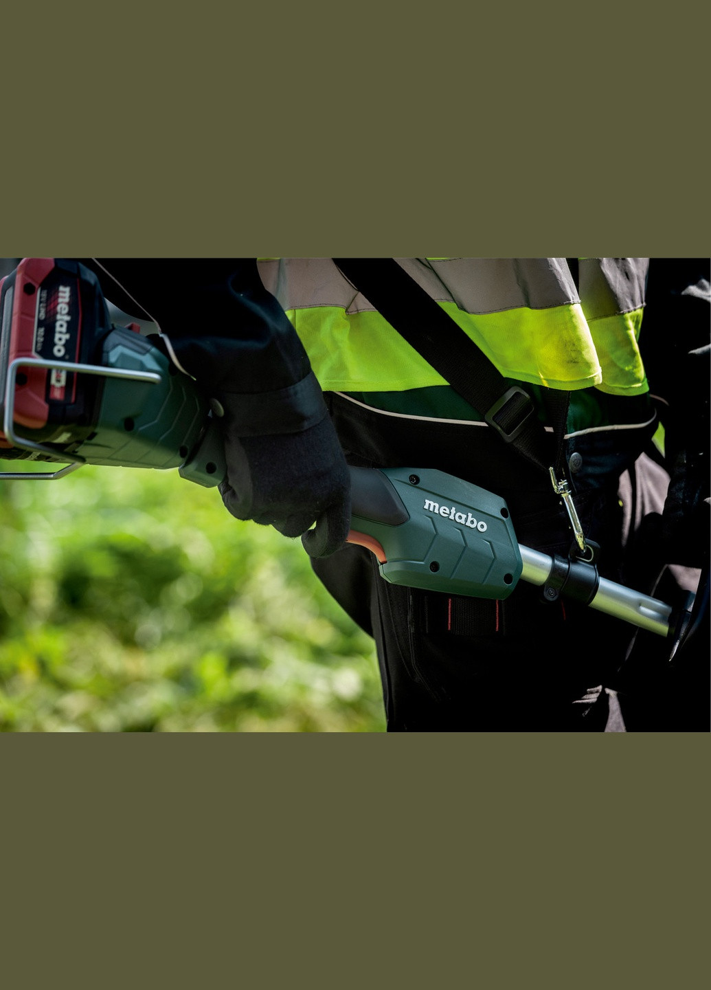 Аккумуляторная коса с D-образной рукояткой FSD 36-18 LTX BL 40, Каркас (Картон) 601610850 (8076) Metabo (295039342)