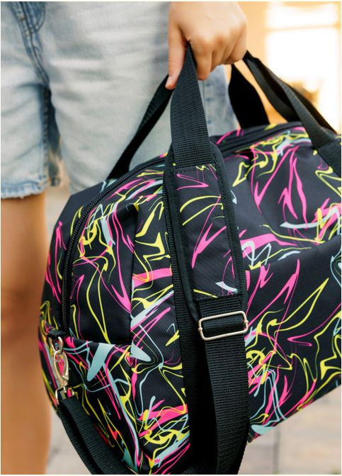 Спортивная сумка Vogue ПРИНТ "Abstract" (R-90221707-VS) Sambag (302450174)