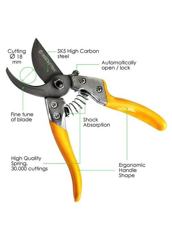 Секатор Phoenix 200 мм (295200018) GRUNTEK (368679630)