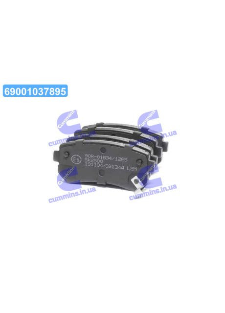 Колодка торм. диск. HYUNDAI ACCENT, i30, задн. (пр-во) 05P1344 LPR (364834842)