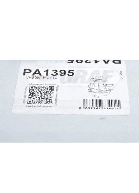 Помпа водяна FORD TRANSIT V363 АВТОБУС (FAD, FBD) 2.0 ECOBLUE 03.2016- PA1395 Graf (366276268)