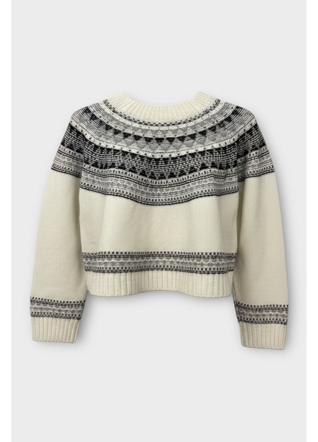 Білий демісезонний светр J.Crew