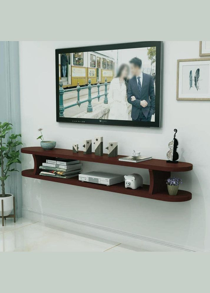 Полиця для роутера з дерева Канді капучино (ПВР-002609) No Brand (327869650)