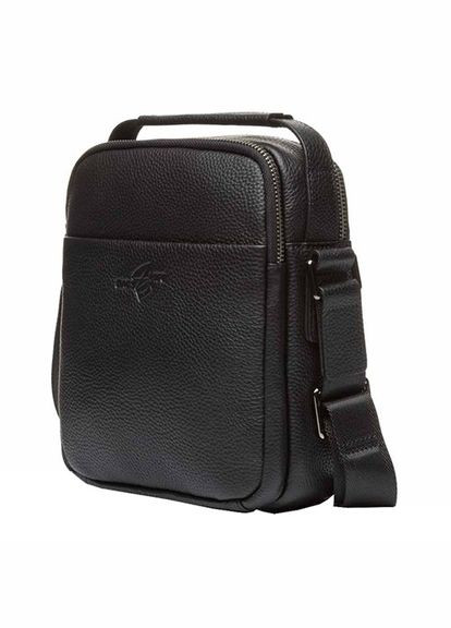 Сумка барсетка чоловіча шкіряна чорна 6406А No Brand (338855115)