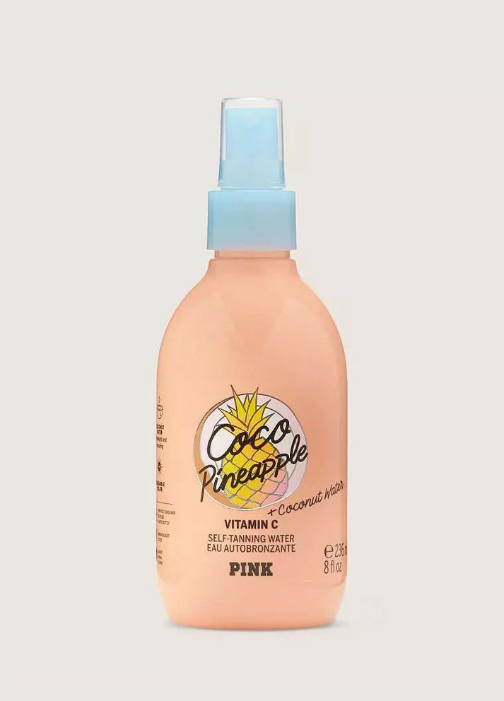 Спрей-автозагара Coco Pineapple Self-Tanning Water Pink Victoria's Secret (331739802)