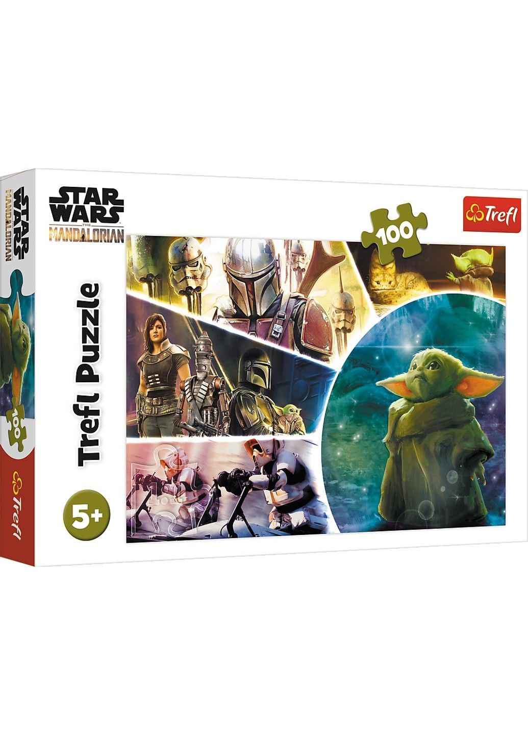 Пазлы (100 эл.) «Маленький Йода» Лукасфилмс Звездные войны «Мандалорец» Trefl (305078280)